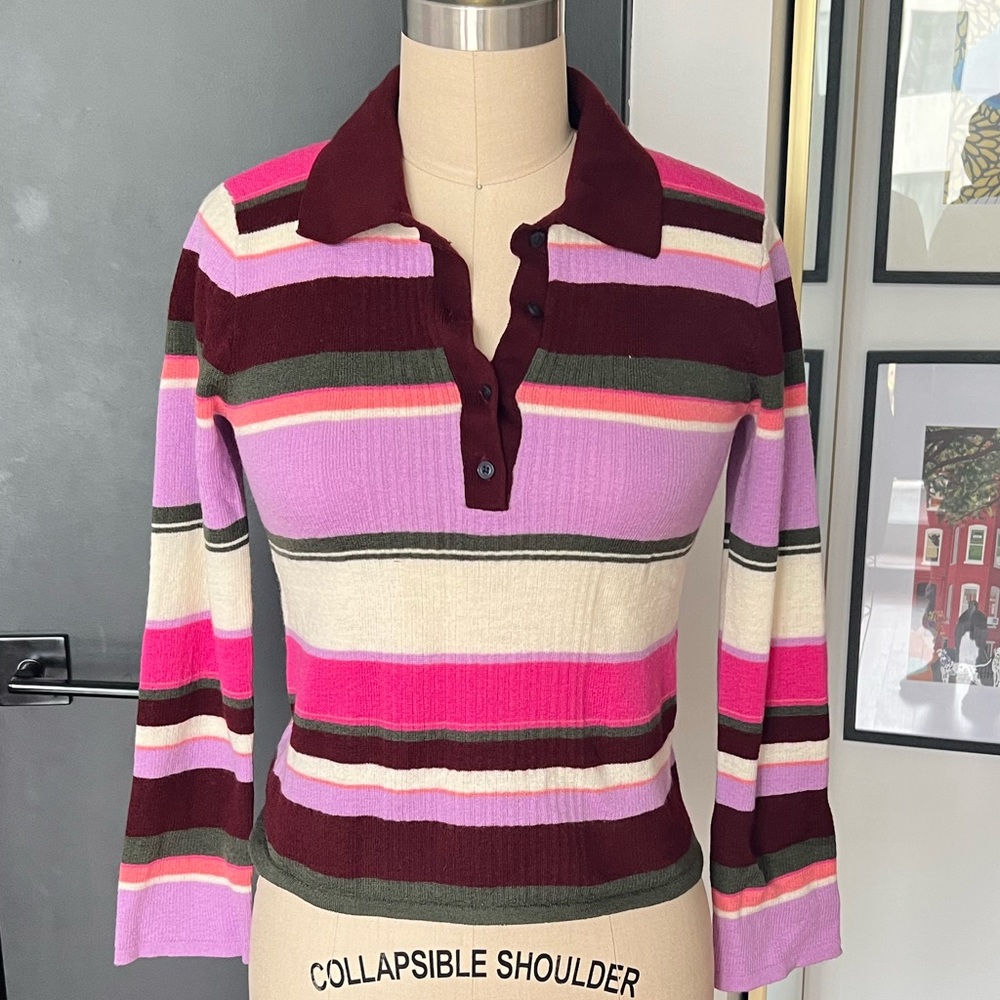 Kate Spade Striped Sweater Size Small